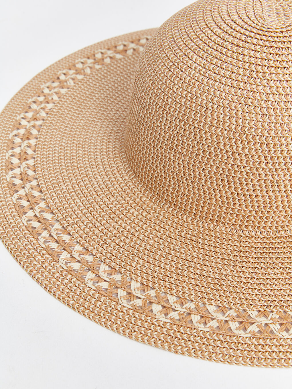 Women's Straw Fedora Hat -S4KJ60Z8-CR8