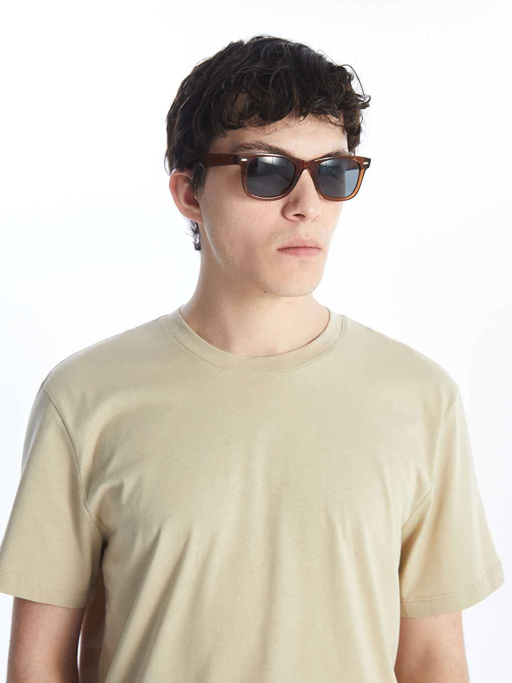 Crew Neck Jersey Men's T-Shirt-2