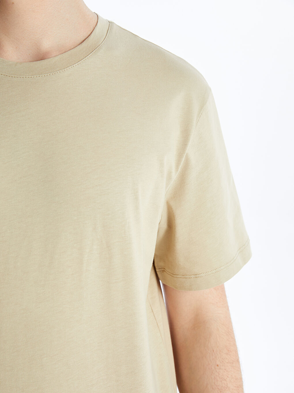 Crew Neck Jersey Men's T-Shirt-3