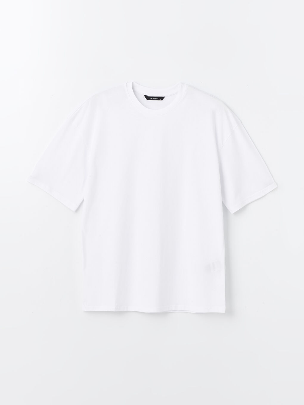 T-shirt à Manches Courtes pour Hommes avec Col Rond-5