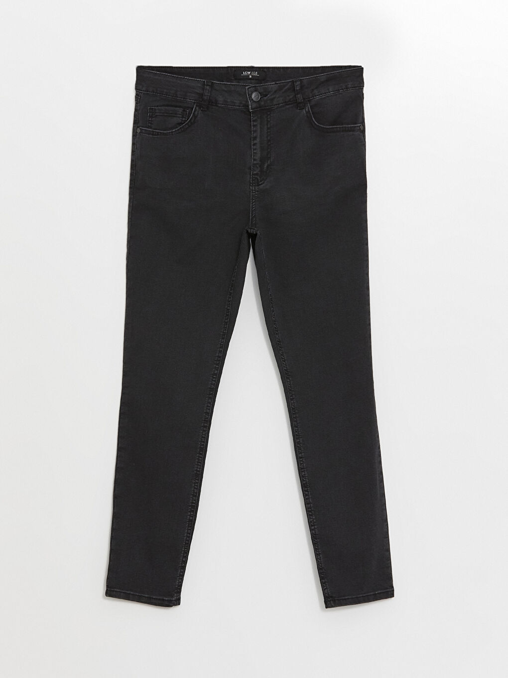 LCW ECO Siyah  Rodeo Slim Fit Kadın Jean Pantolon - 4