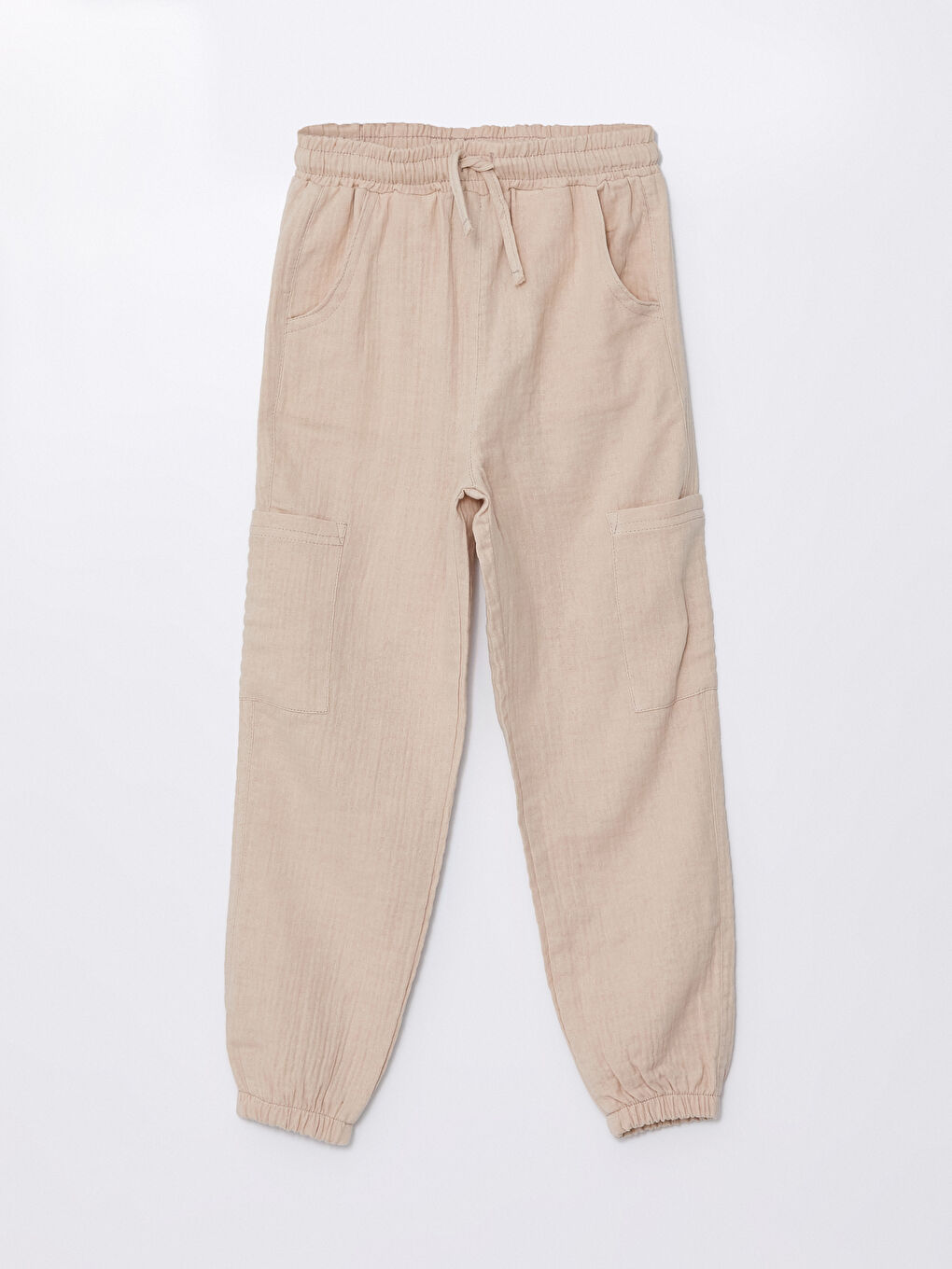 Girls' Cargo Jogger Pants with Elastic Waist -S4KJ93Z4-FPK