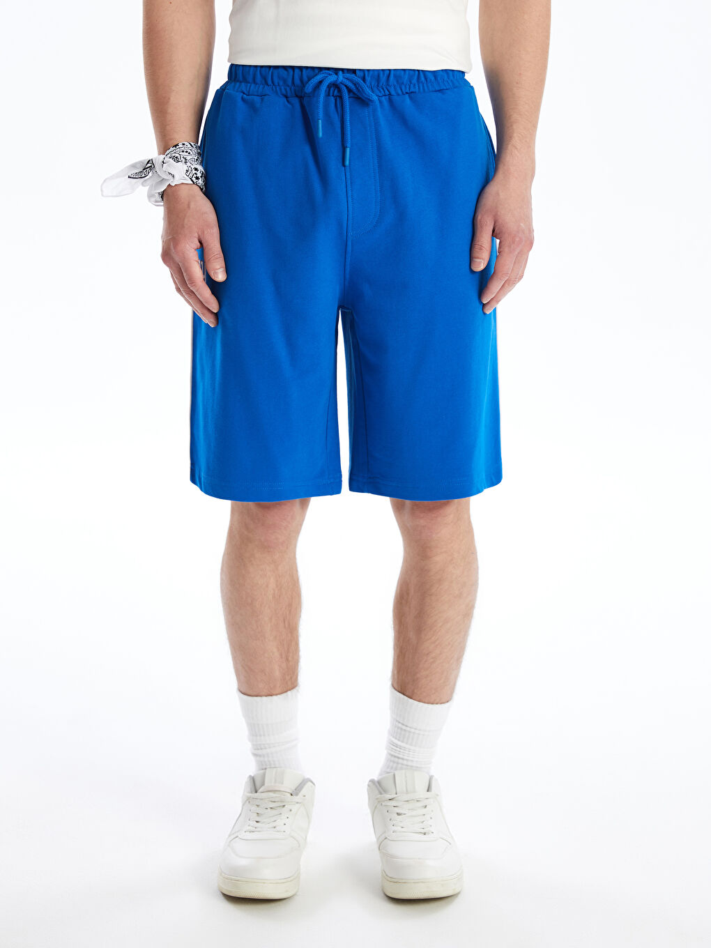 Standard Fit Men's Bermuda Shorts -S4KL40Z8-JUF
