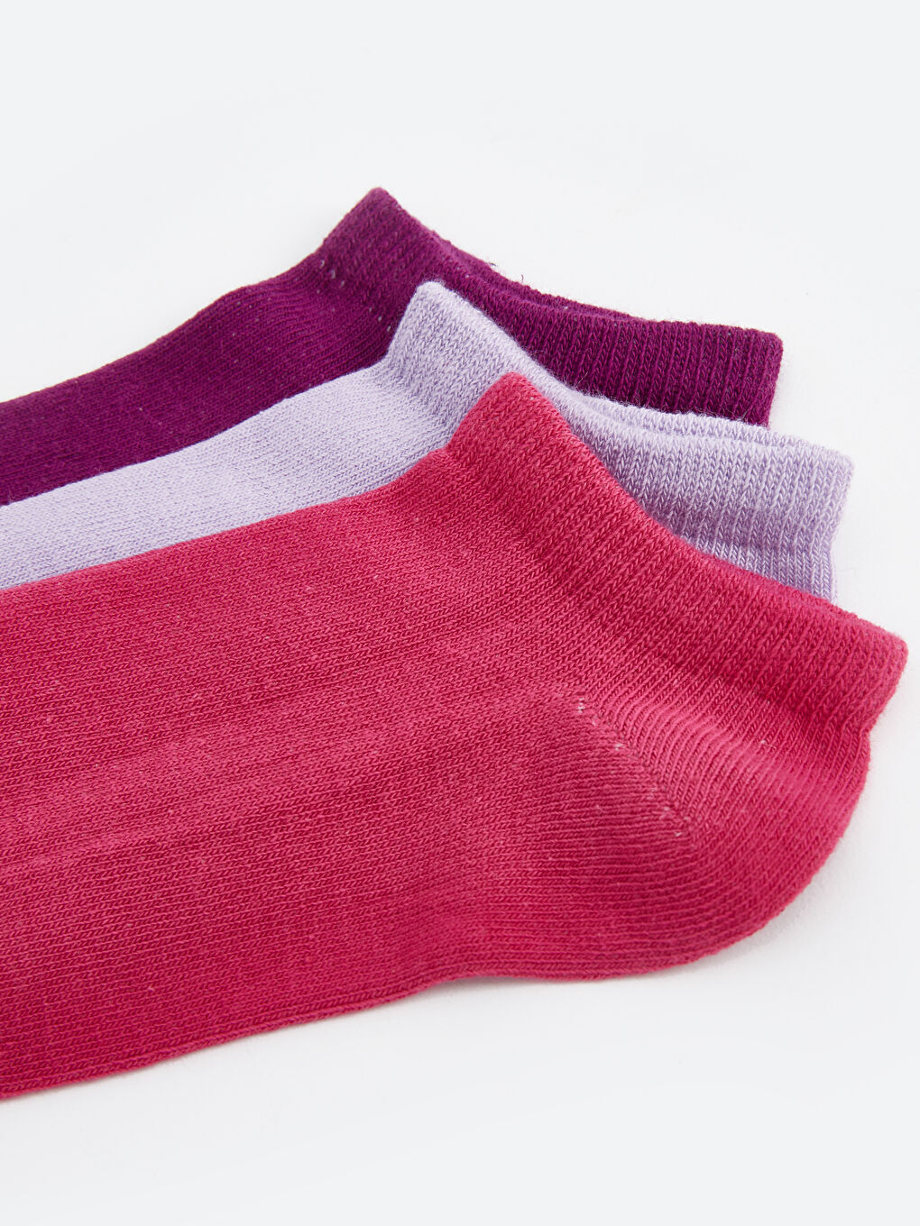 Базовые короткие носки для девочек, комплект из 3-х штук-2