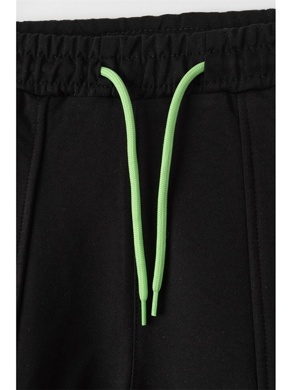 Siyah Beli Lastikli Baskılı Erkek Çocuk Jogger Eşofman Altı-2