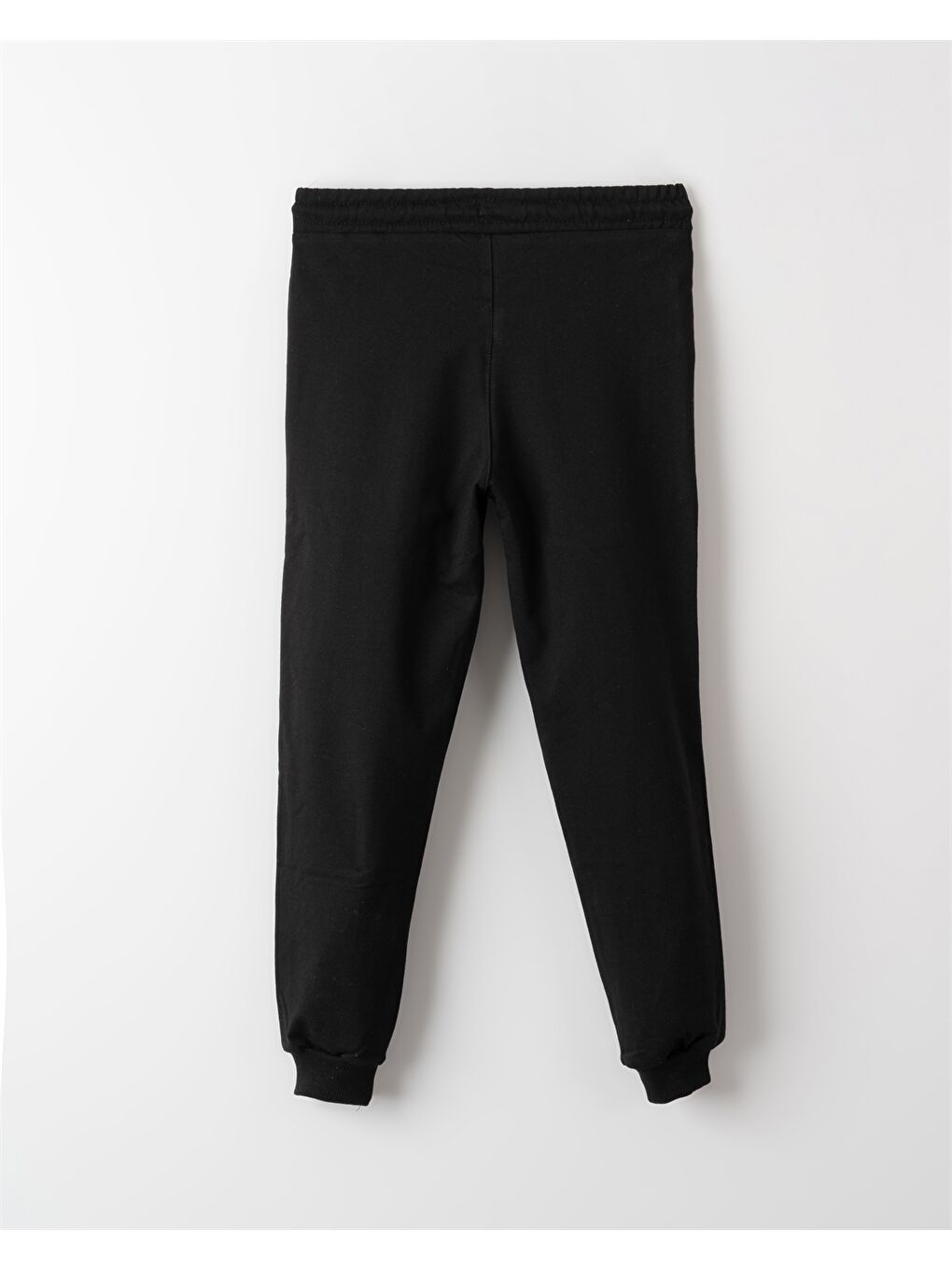 Siyah Beli Lastikli Baskılı Erkek Çocuk Jogger Eşofman Altı-4