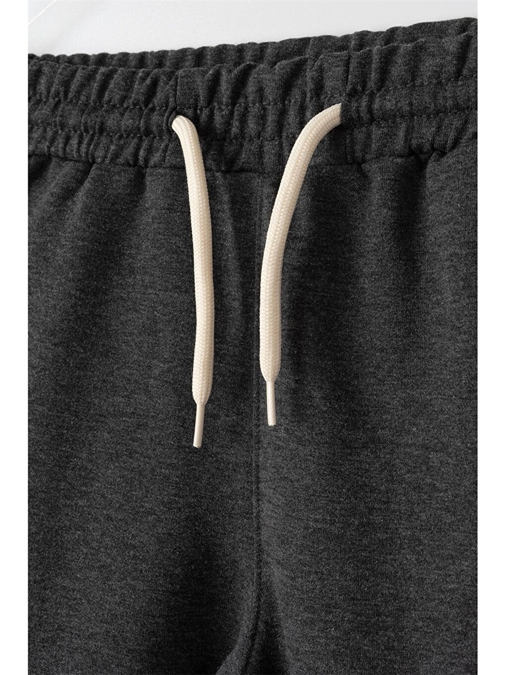 Antrasit Beli Lastikli Baskılı Erkek Çocuk Jogger Eşofman Altı-3