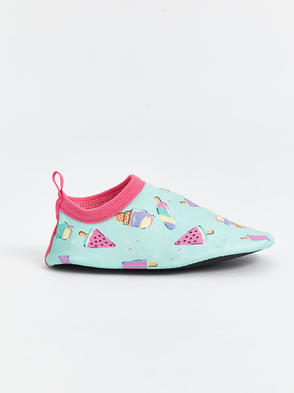 Karışık Baskılı Kız Bebek Deniz Ayakkabısı-1