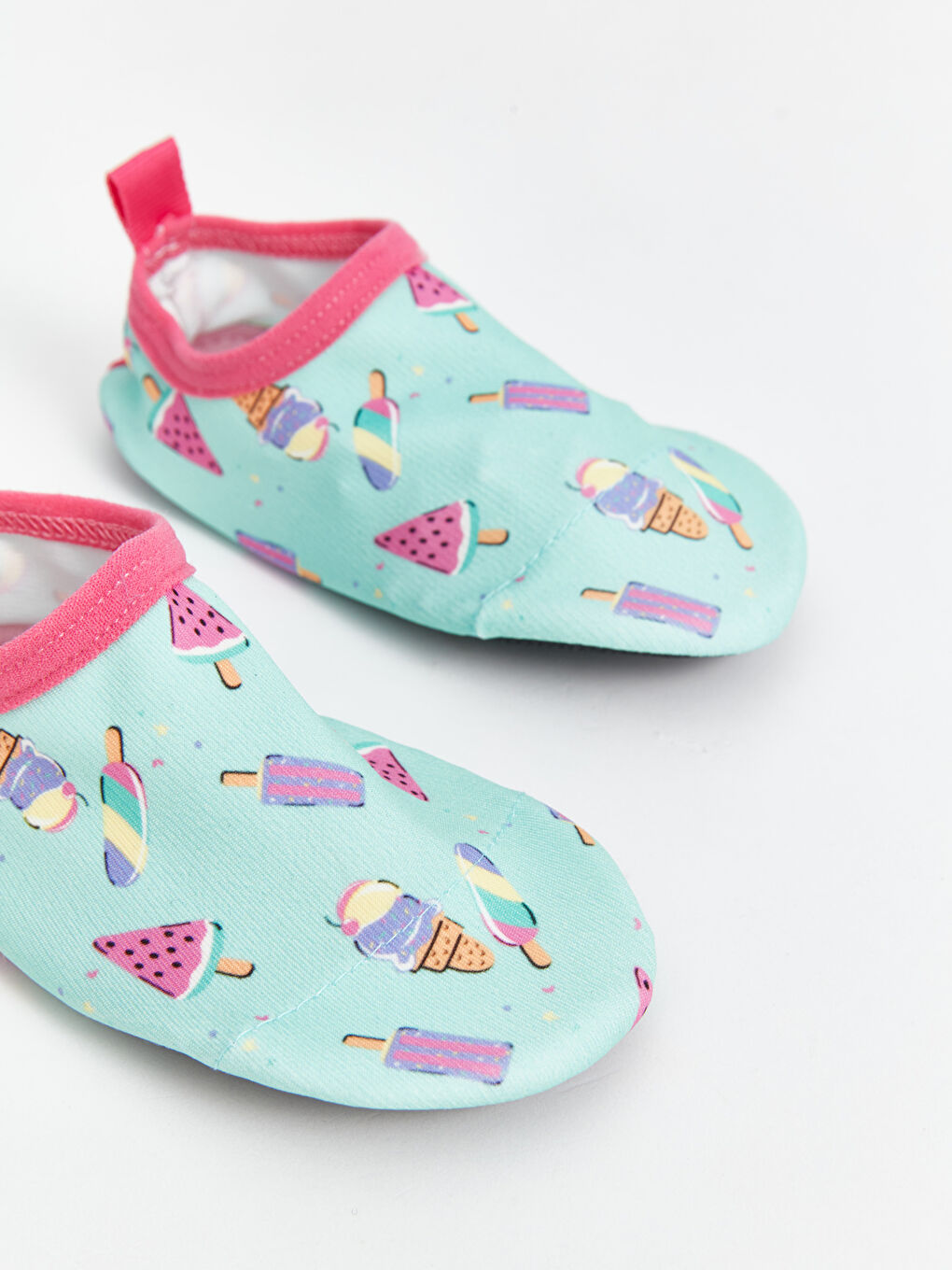 Karışık Baskılı Kız Bebek Deniz Ayakkabısı-2