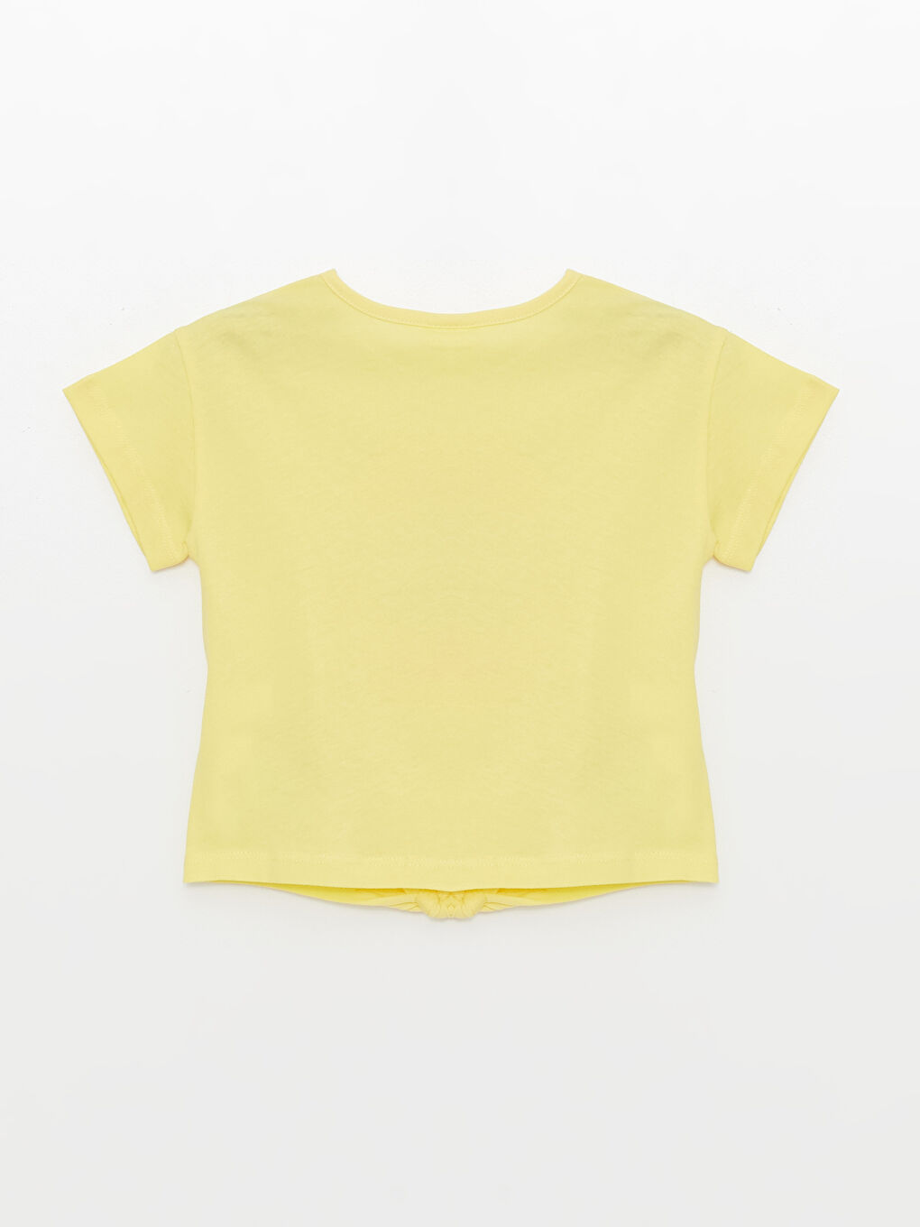 Crew Neck Short Sleeve Baby Girl T-Shirt -S4KM09Z1-FSG