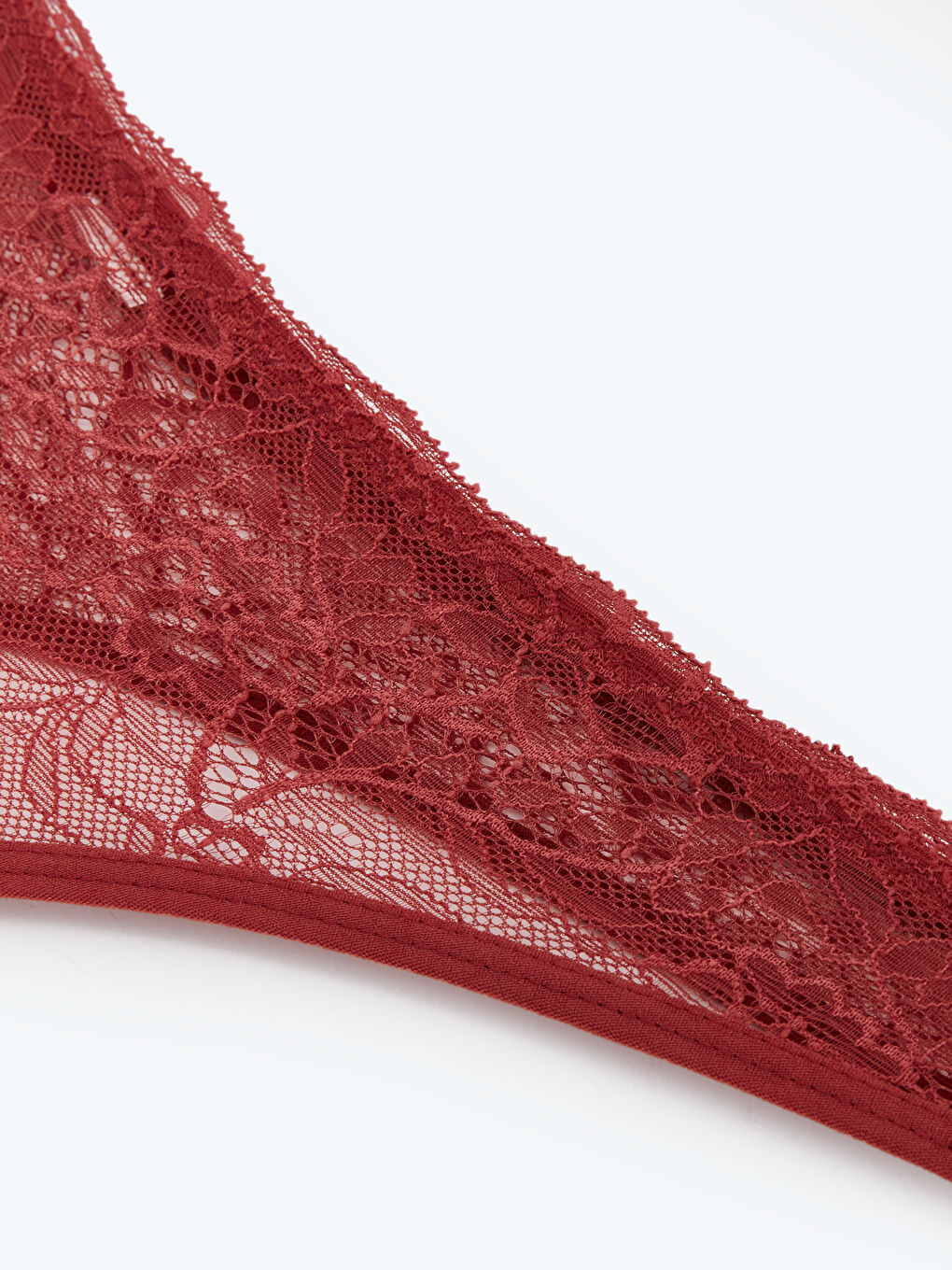 Pembe Dantelli Tanga Külot-2