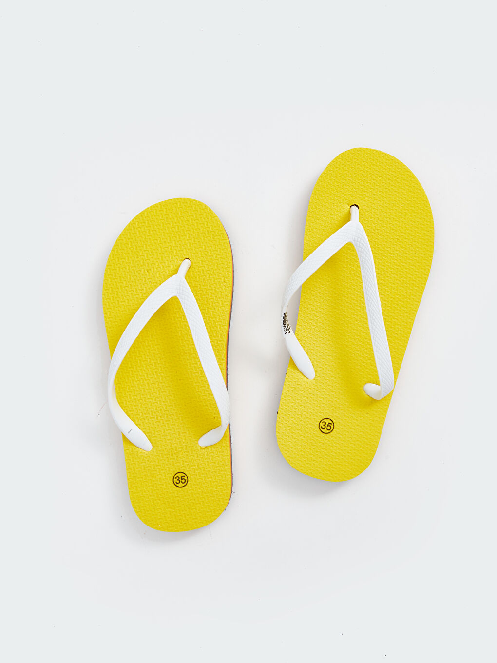 Sarı Kız Çocuk Parmak Arası Terlik-2