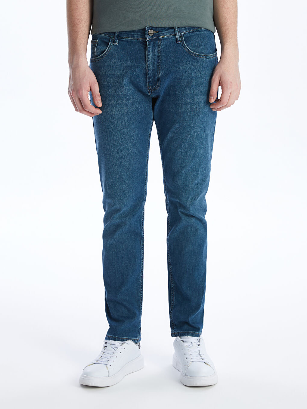 LCW Jeans Orta İndigo Rodeo Slim Fit Erkek Jean Pantolon - 2