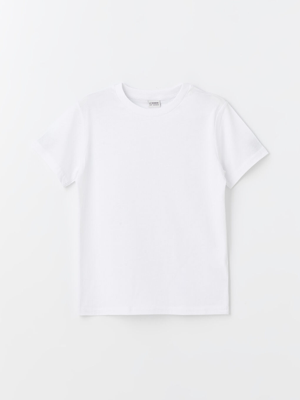 Tricou pentru Băieți cu Guler Rotund și Mânecă Scurtă Basic, Set de 2 Bucăți-2