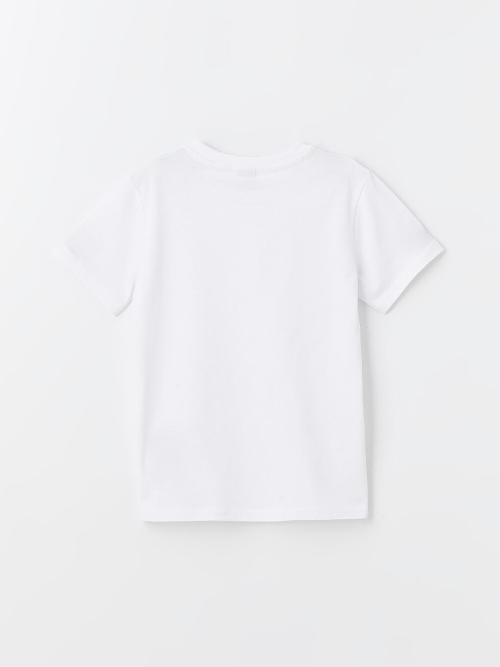 Tricou pentru Băieți cu Guler Rotund și Mânecă Scurtă Basic, Set de 2 Bucăți-4