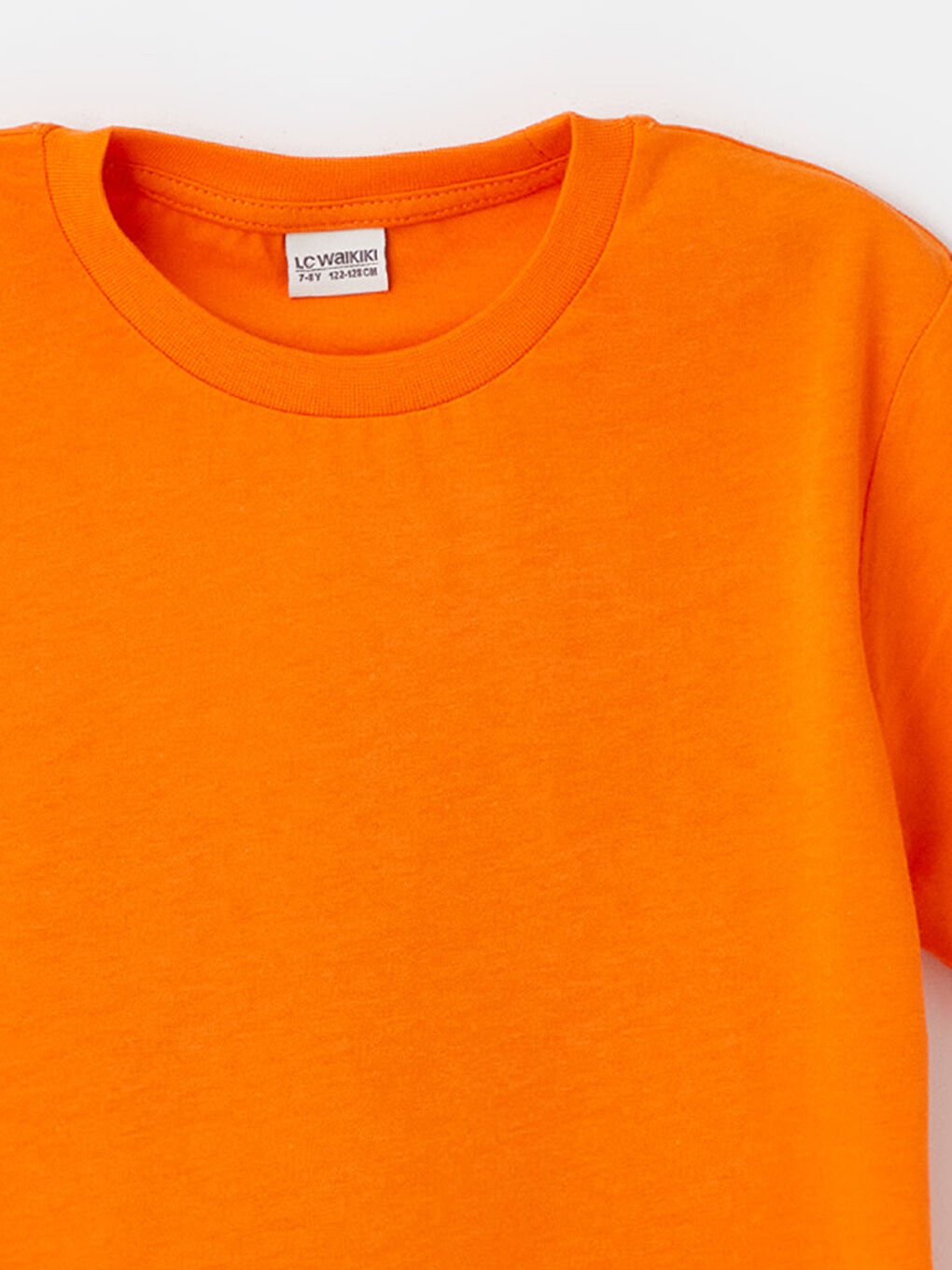 Tricou pentru Băieți cu Guler Rotund și Mânecă Scurtă Basic, Set de 2 Bucăți-5