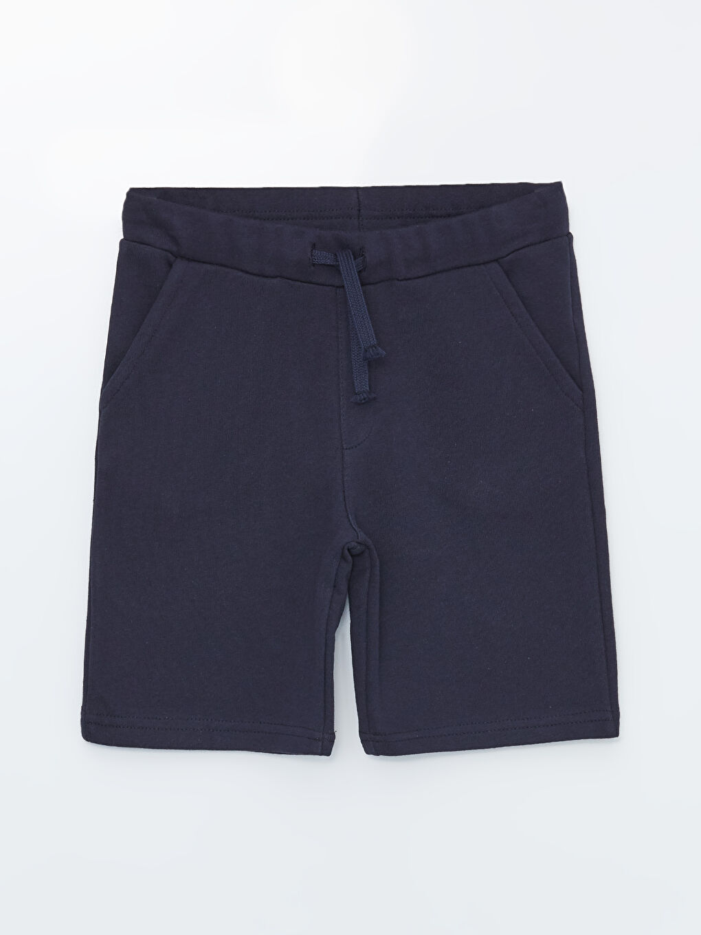 Lacivert Beli Lastikli Basic Erkek Çocuk Şort