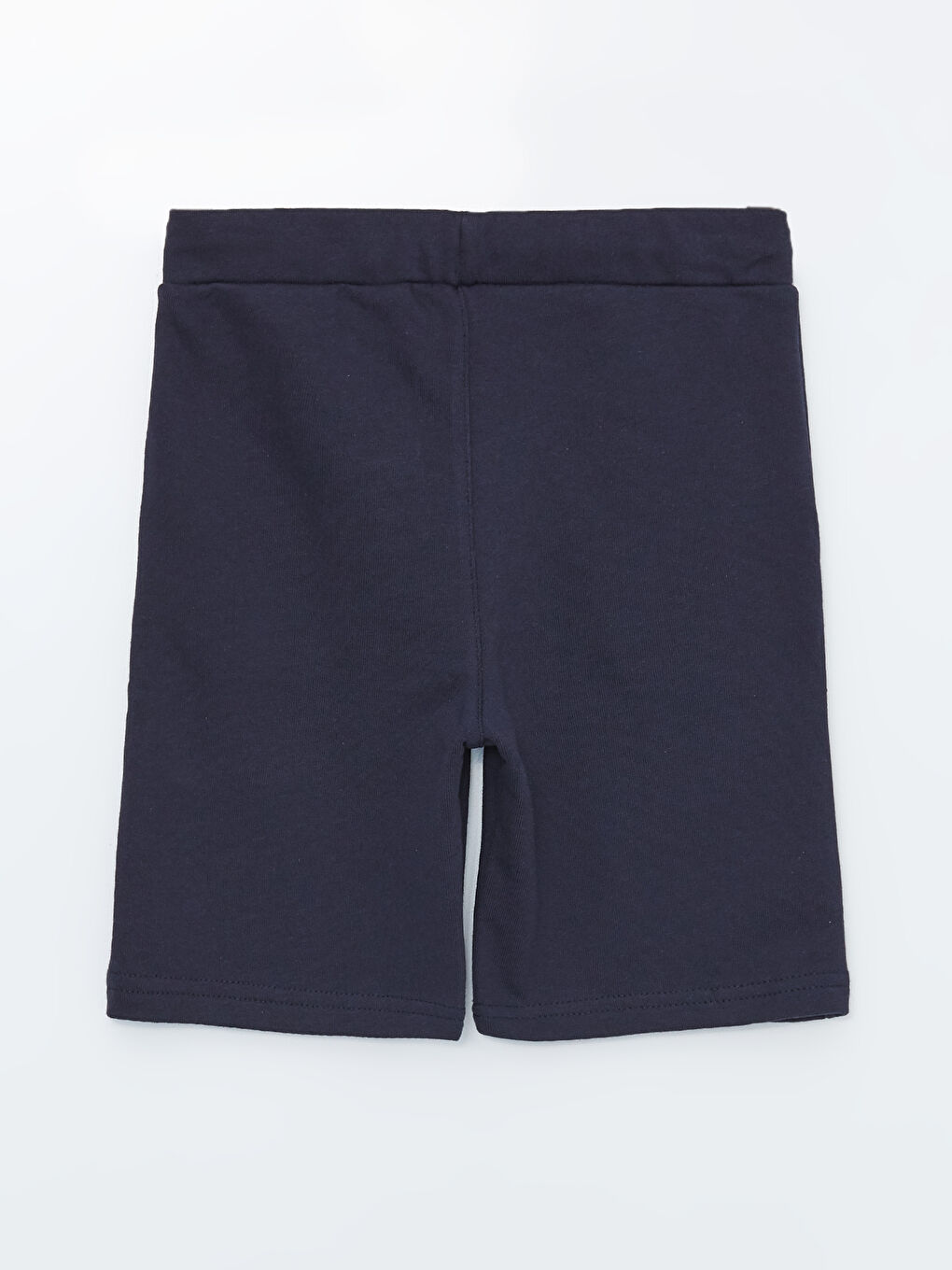 Lacivert Beli Lastikli Basic Erkek Çocuk Şort-1