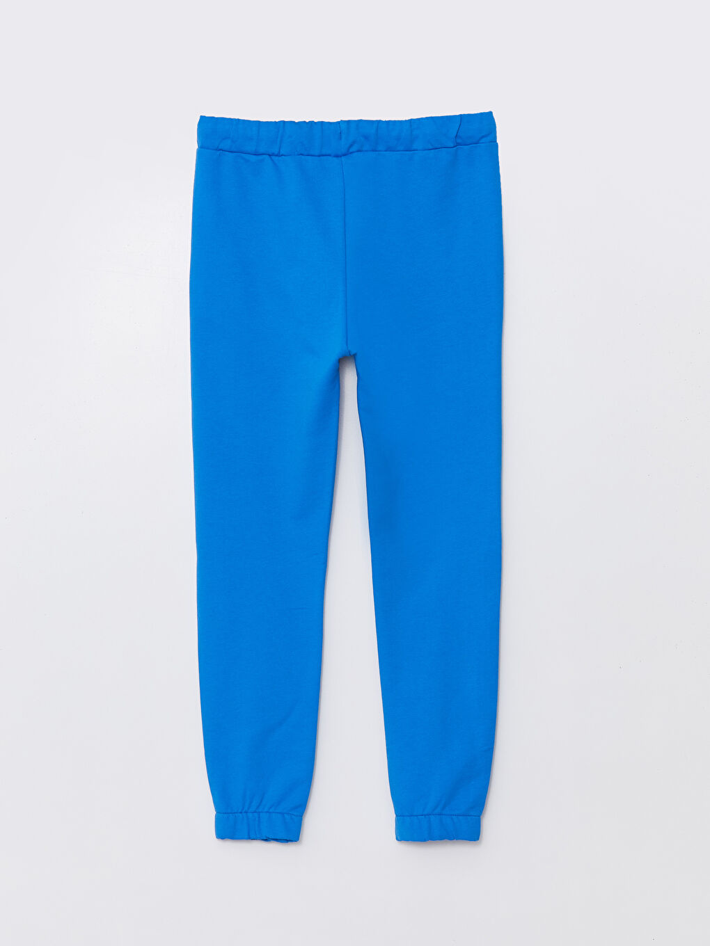 Mavi Beli Lastikli Basic Erkek Çocuk Jogger Eşofman Altı-1