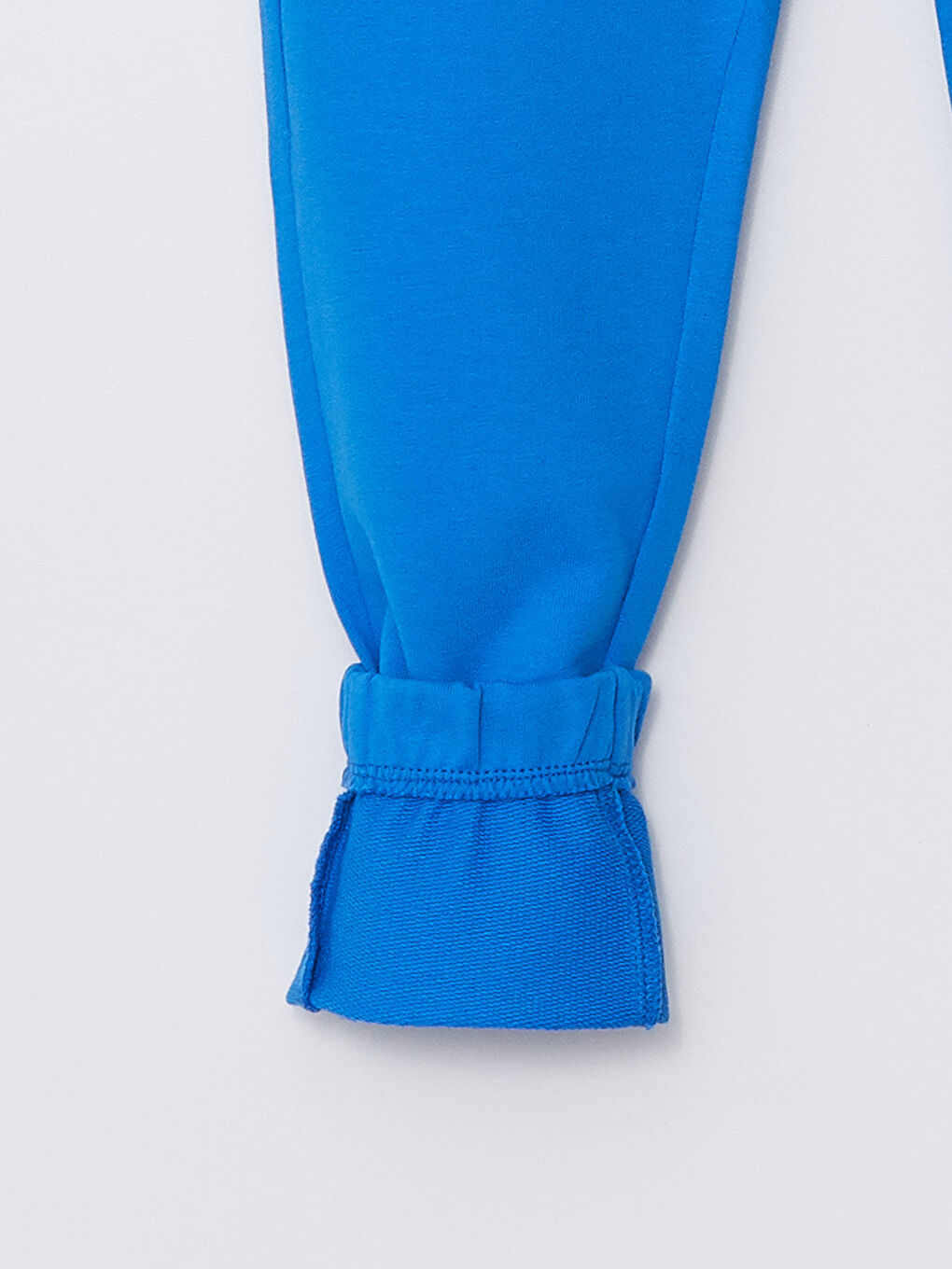 Mavi Beli Lastikli Basic Erkek Çocuk Jogger Eşofman Altı-2