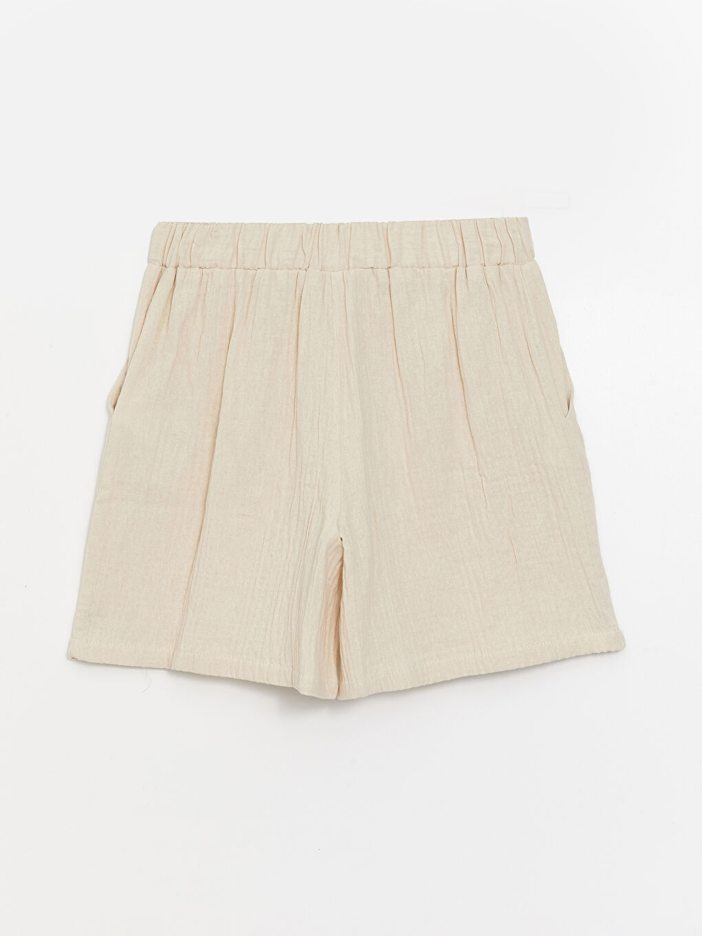 Women's Elastic Waist Regular Shorts -S4KP75Z8-G7K