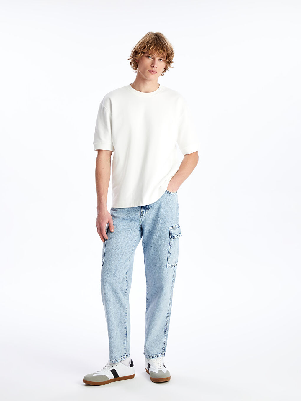 LCW Jeans Baggy Fit Men's Jeans -S4KQ01Z8-311