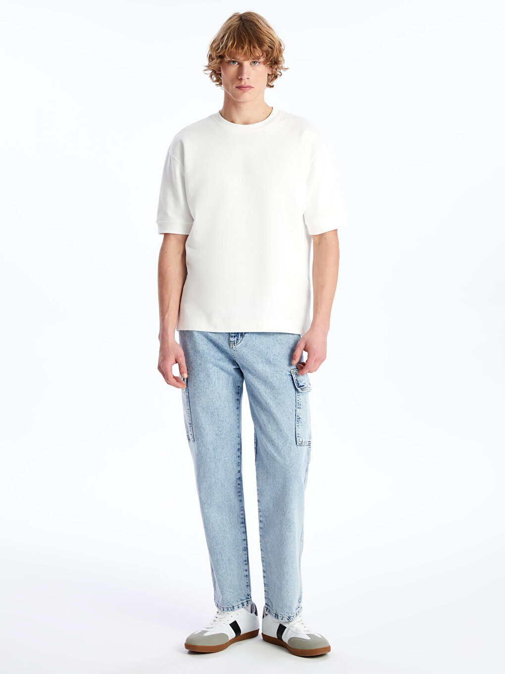 LCW Jeans Baggy Fit Men's Jeans -S4KQ01Z8-311