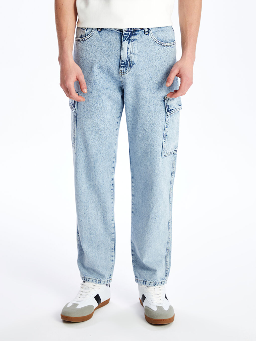 LCW Jeans Baggy Fit Men's Jeans -S4KQ01Z8-311