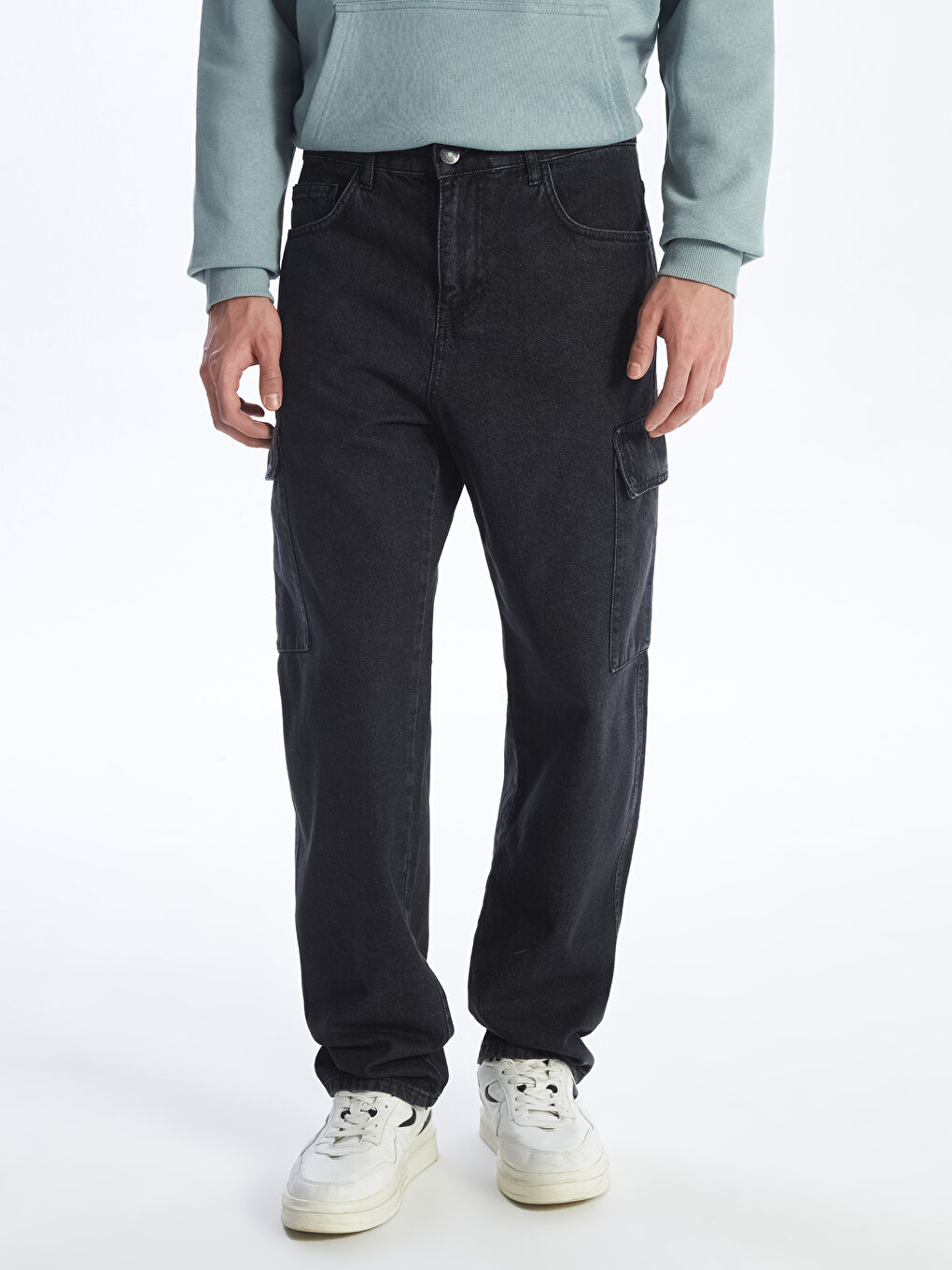LCW Jeans Antrasit Baggy Fit Erkek Jean Pantolon - 3