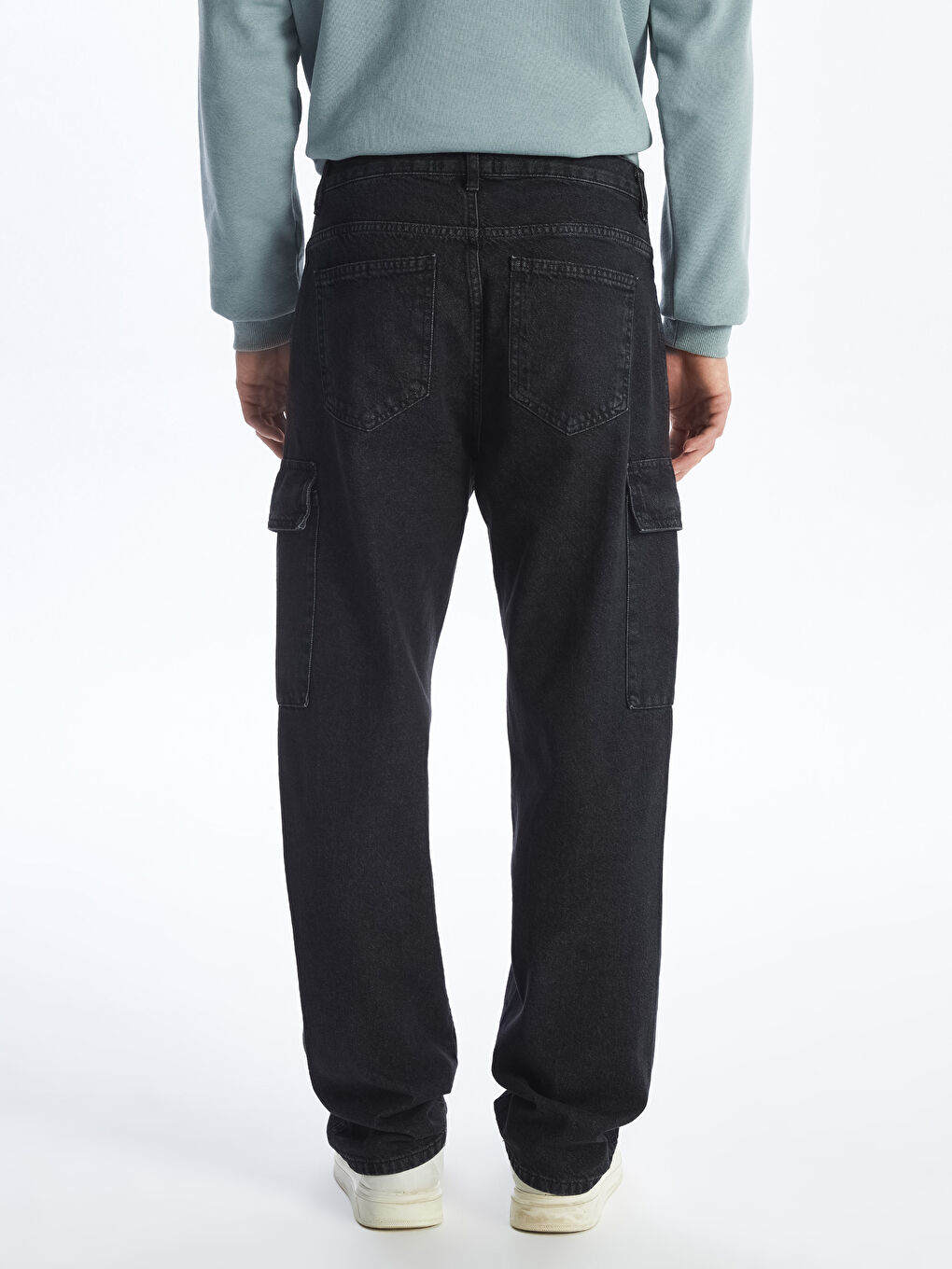 LCW Jeans Antrasit Baggy Fit Erkek Jean Pantolon - 4