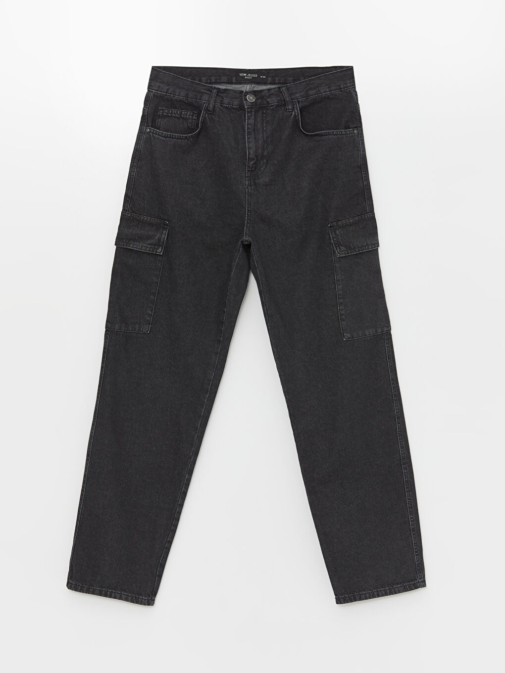 LCW Jeans Antrasit Baggy Fit Erkek Jean Pantolon - 5