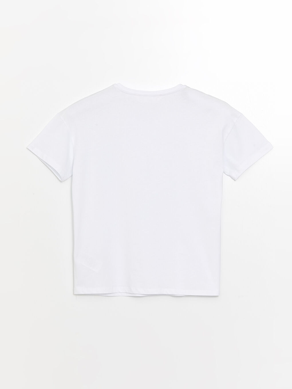 Pembe Bisiklet Yaka Baskılı Kısa Kollu Kadın Şortlu Pijama Takımı-12