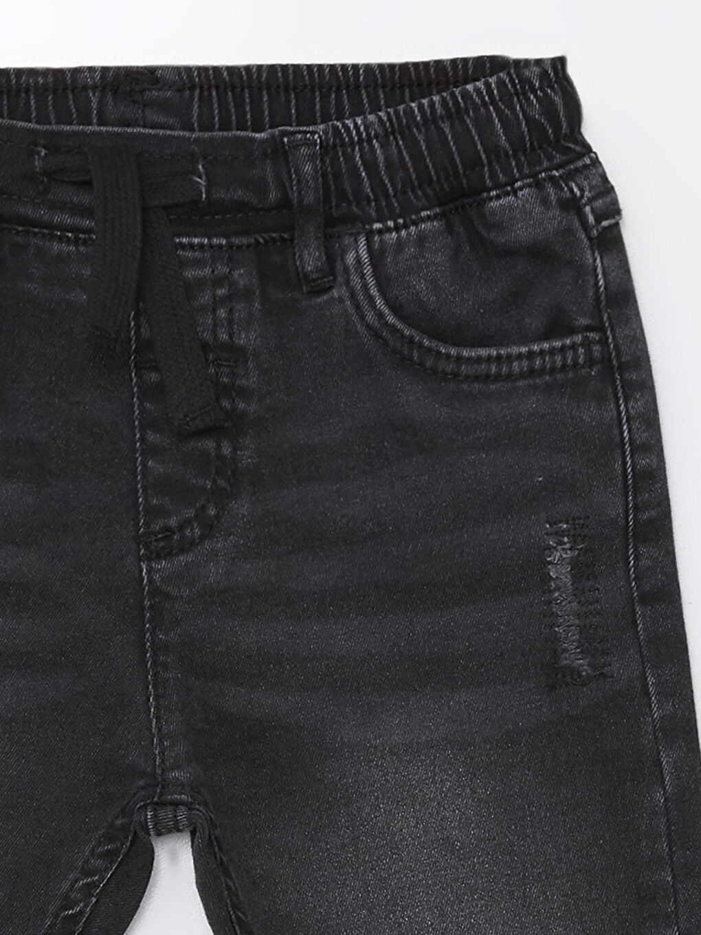 LCW Kids Siyah Basic Erkek Bebek Jean Pantolon - 2