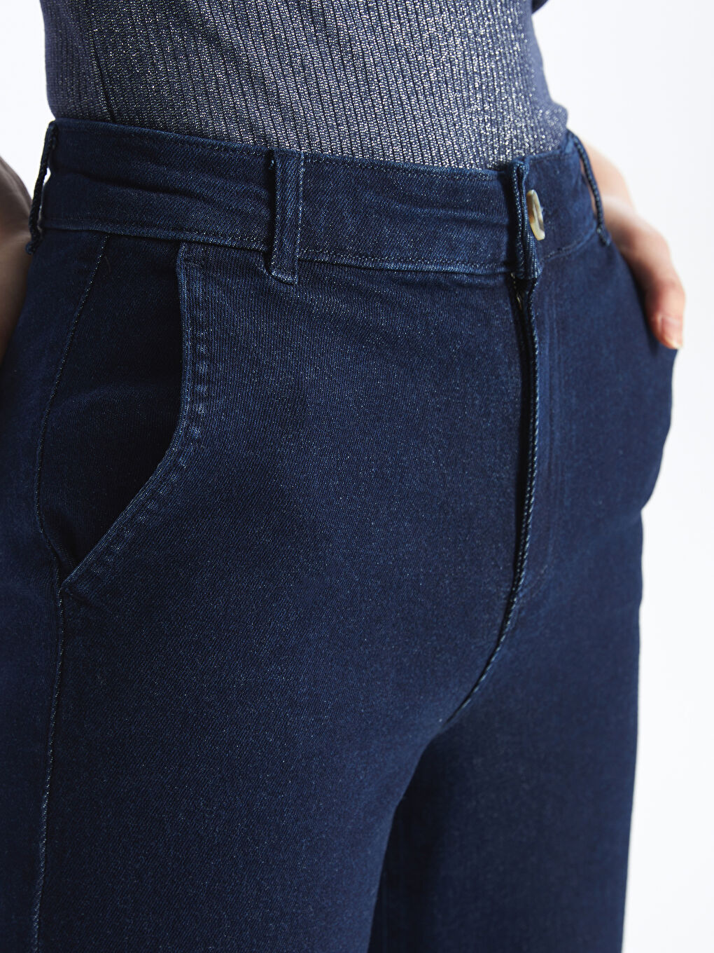 Wideleg Women's Jeans -S4KR43Z8-309