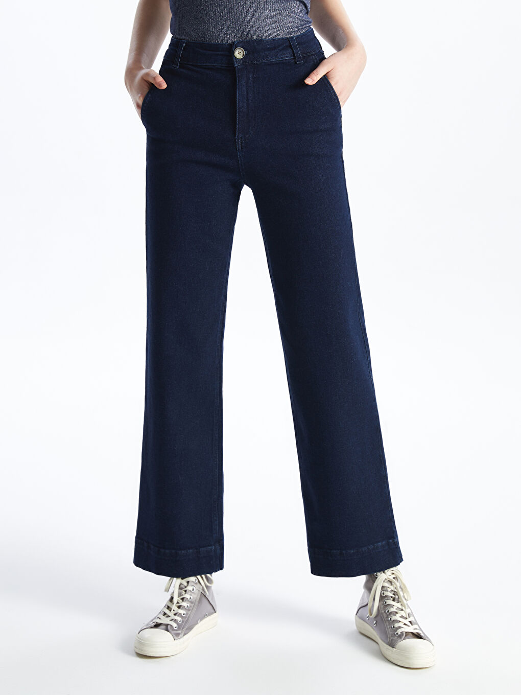 Wideleg Women's Jeans -S4KR43Z8-309