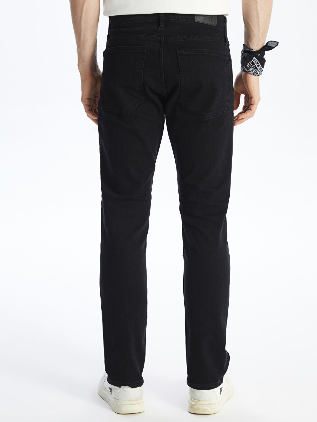 Siyah 750 Slim Fit Erkek Jean Pantolon-4