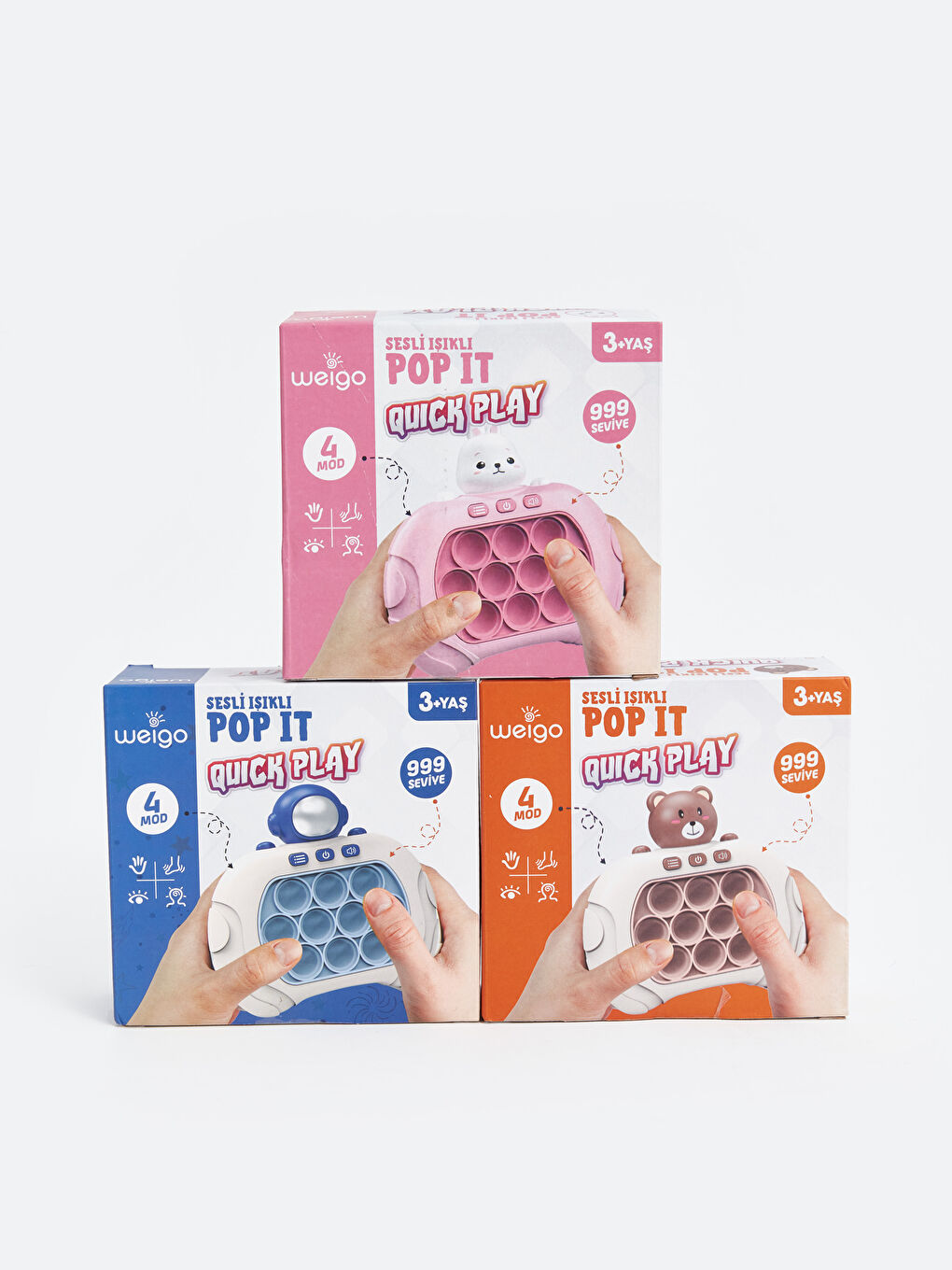 Işıklı Sesli Büyük Kabarcıklı Eğitici Oyuncak