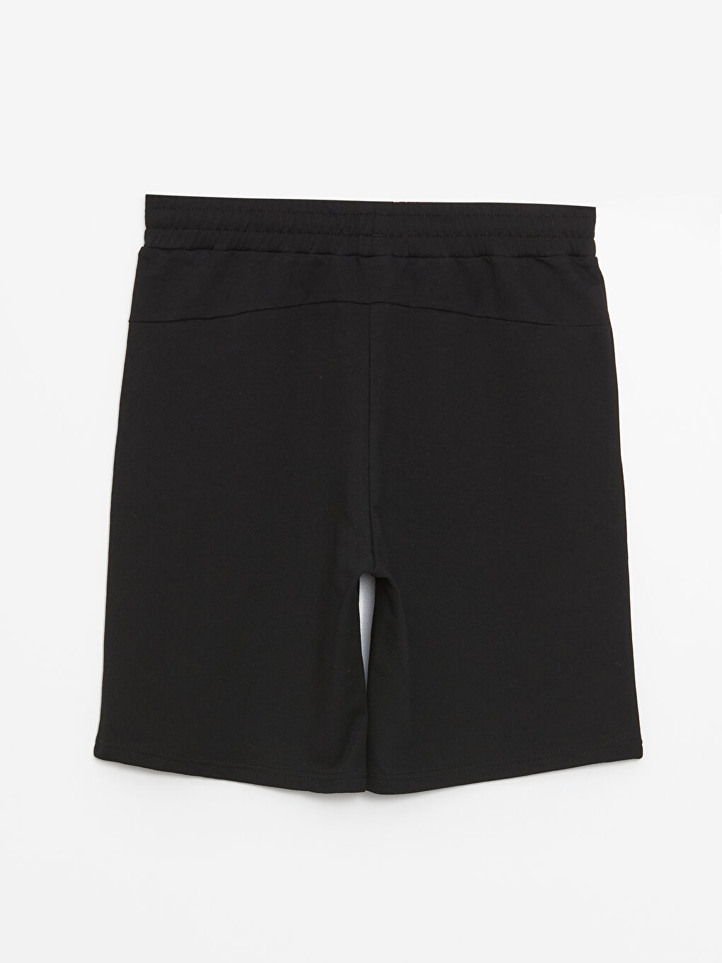 Siyah Slim Fit Erkek Şort-6