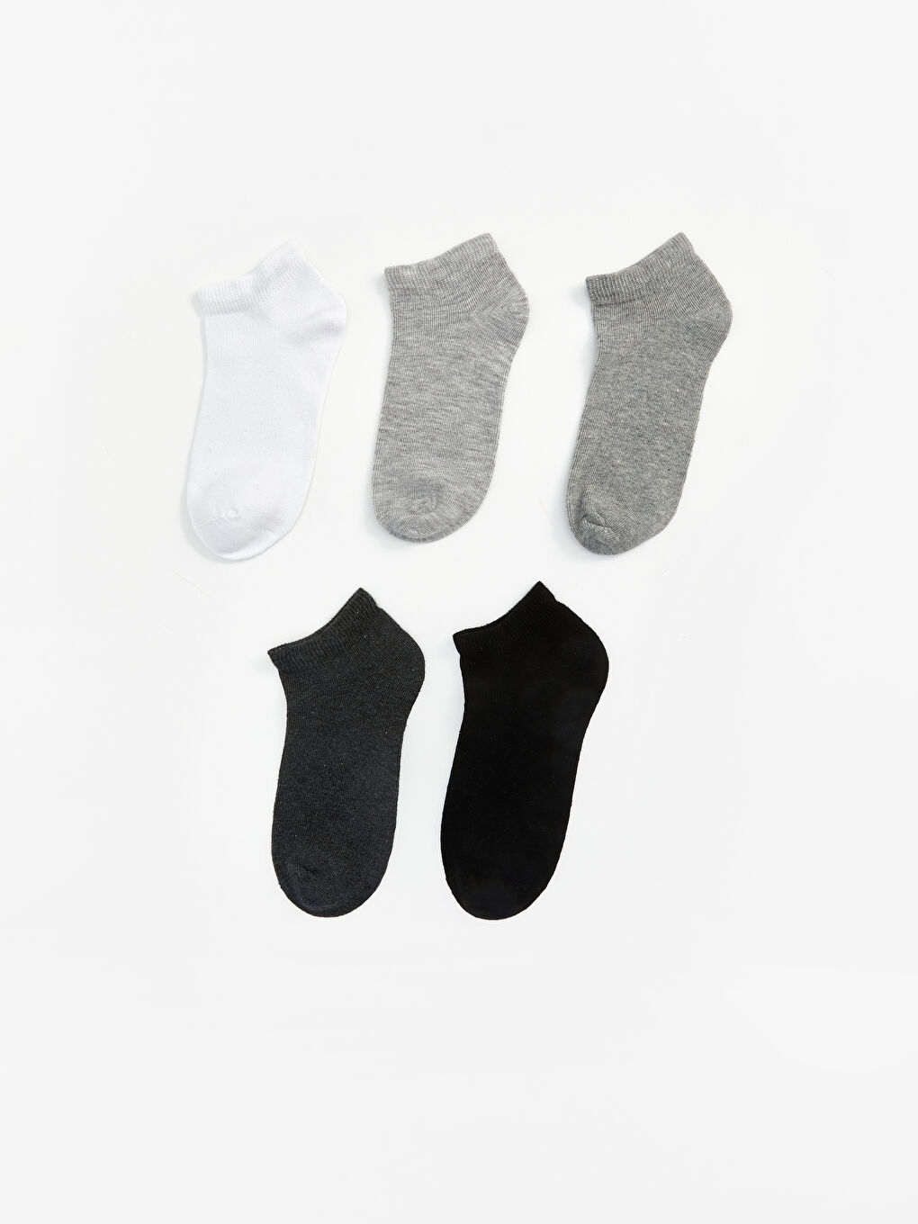 Базовые короткие носки для мальчиков, комплект из 5 штук