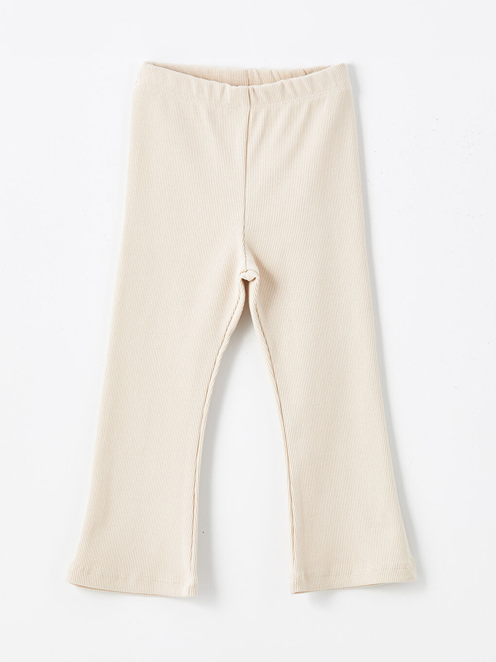 Beyaz Bisiklet Yaka Kısa Kollu Baskılı Kız Bebek Tişört ve Tayt Pantolon 2'li Takım-3