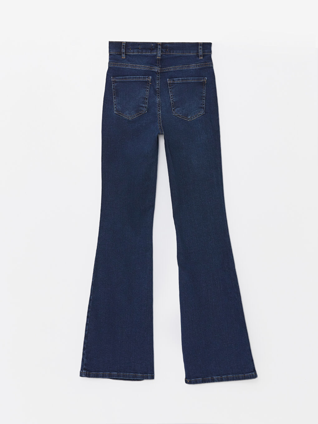 LCW Jeans Koyu Rodeo Mars Flare Kadın Jean Pantolon - 6