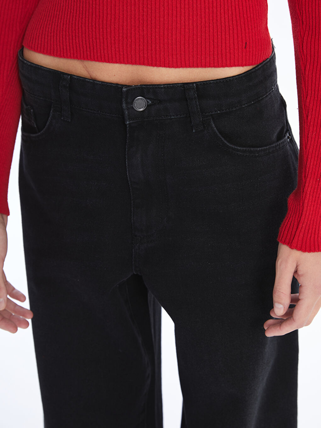 LCW Jeans Wideleg Women's Jeans -S4KT06Z8-327