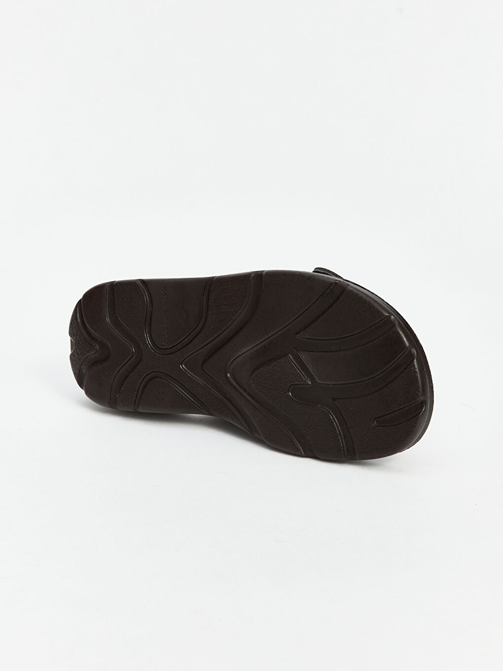 Buckle Detailed Double Banded Boy Slippers -S4KT76Z4-HUC