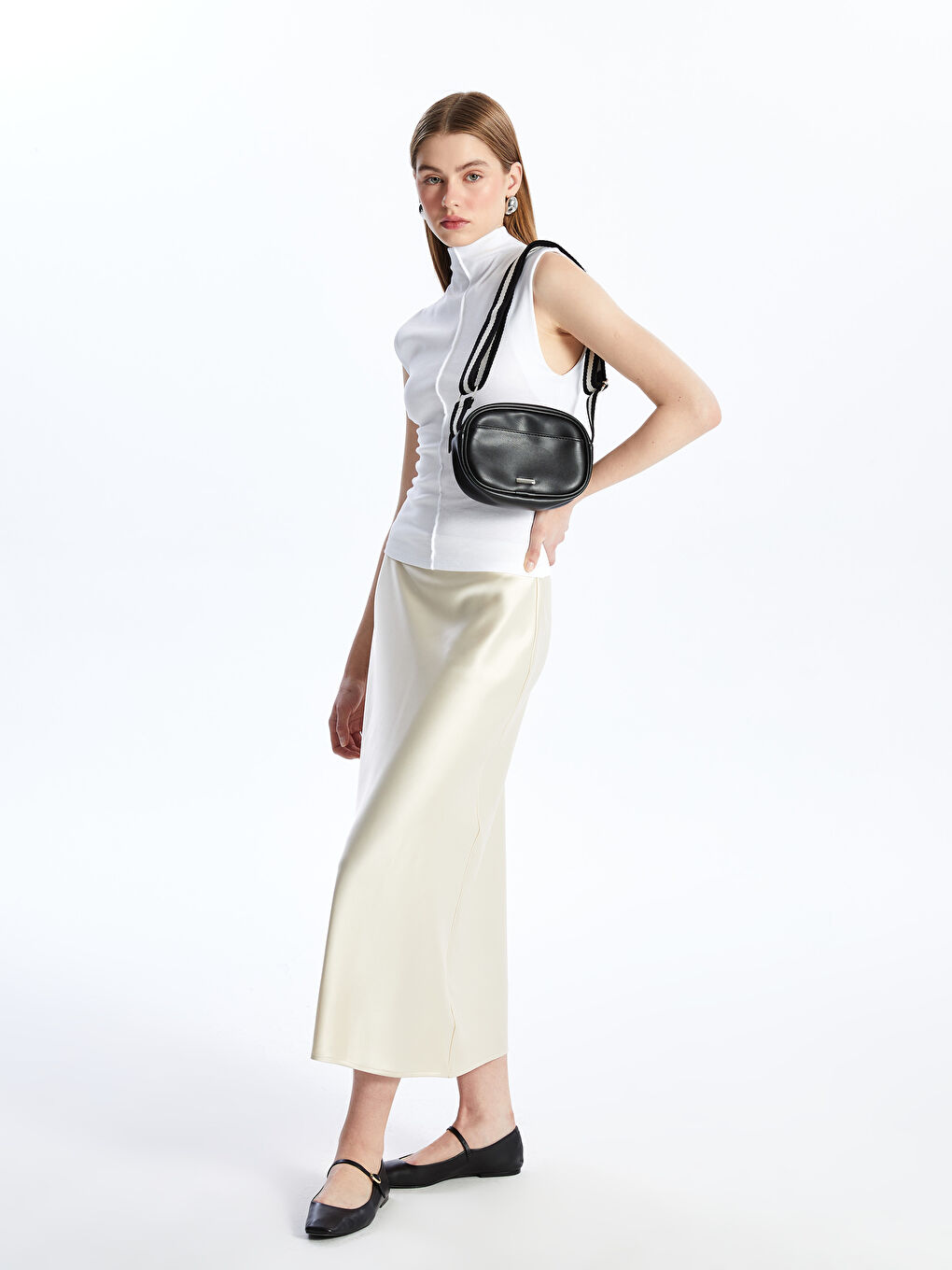 شنطة كتف حريمي جلد صناعي-1