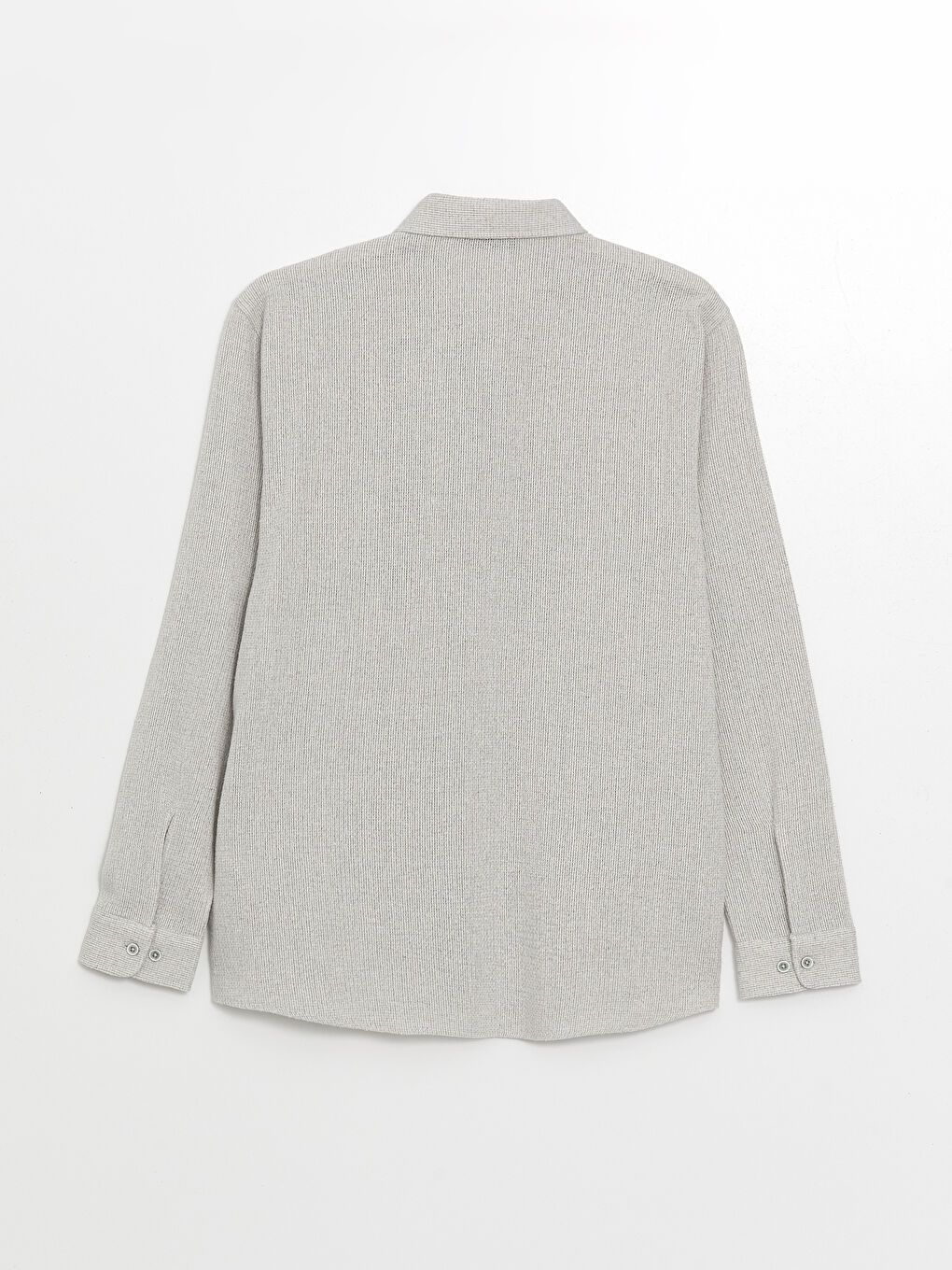 Slim Fit Long Sleeve Dobby Men's Textured Shirt -S4KU61Z8-QDS