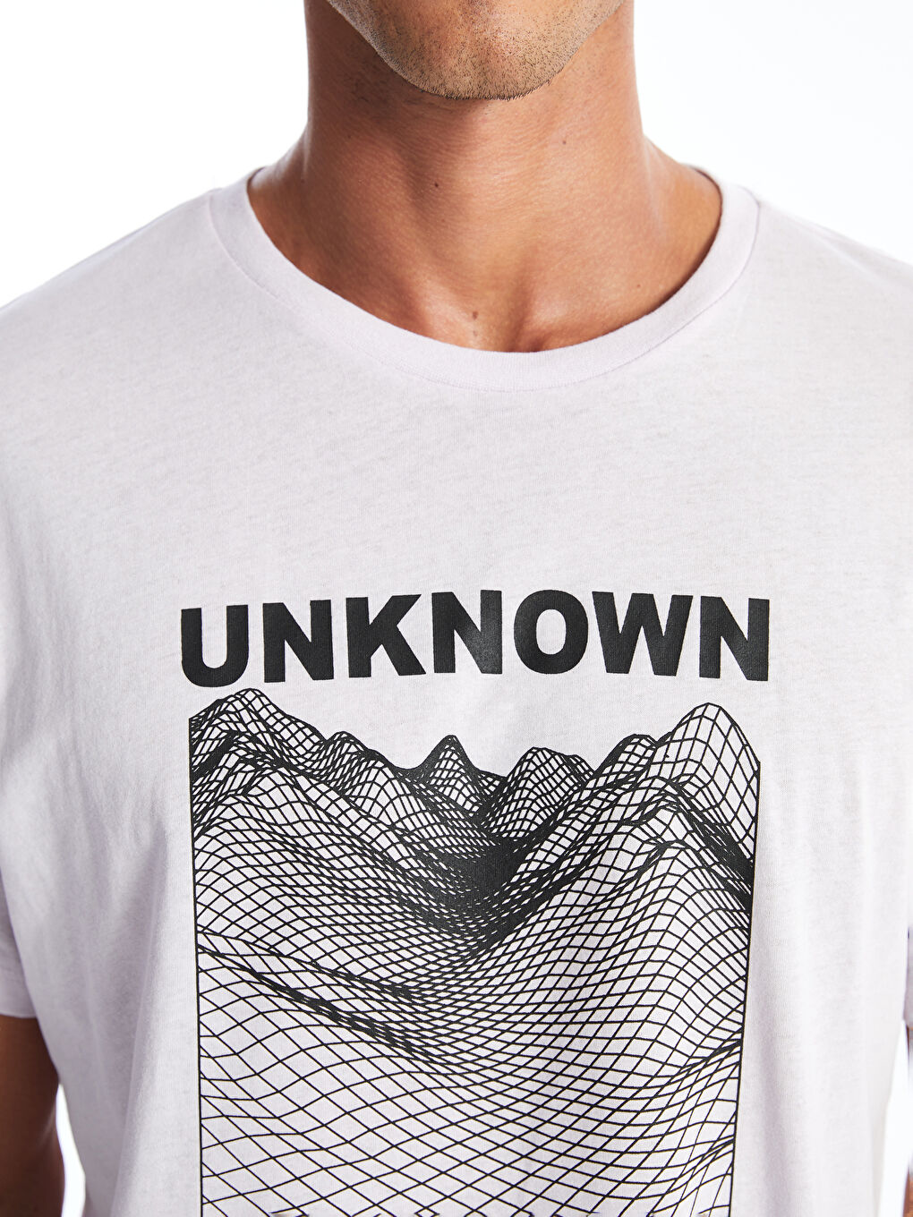 Crew Neck Short Sleeve Printed Combed Cotton Men's T-shirt -S4KV52Z8-FZ6