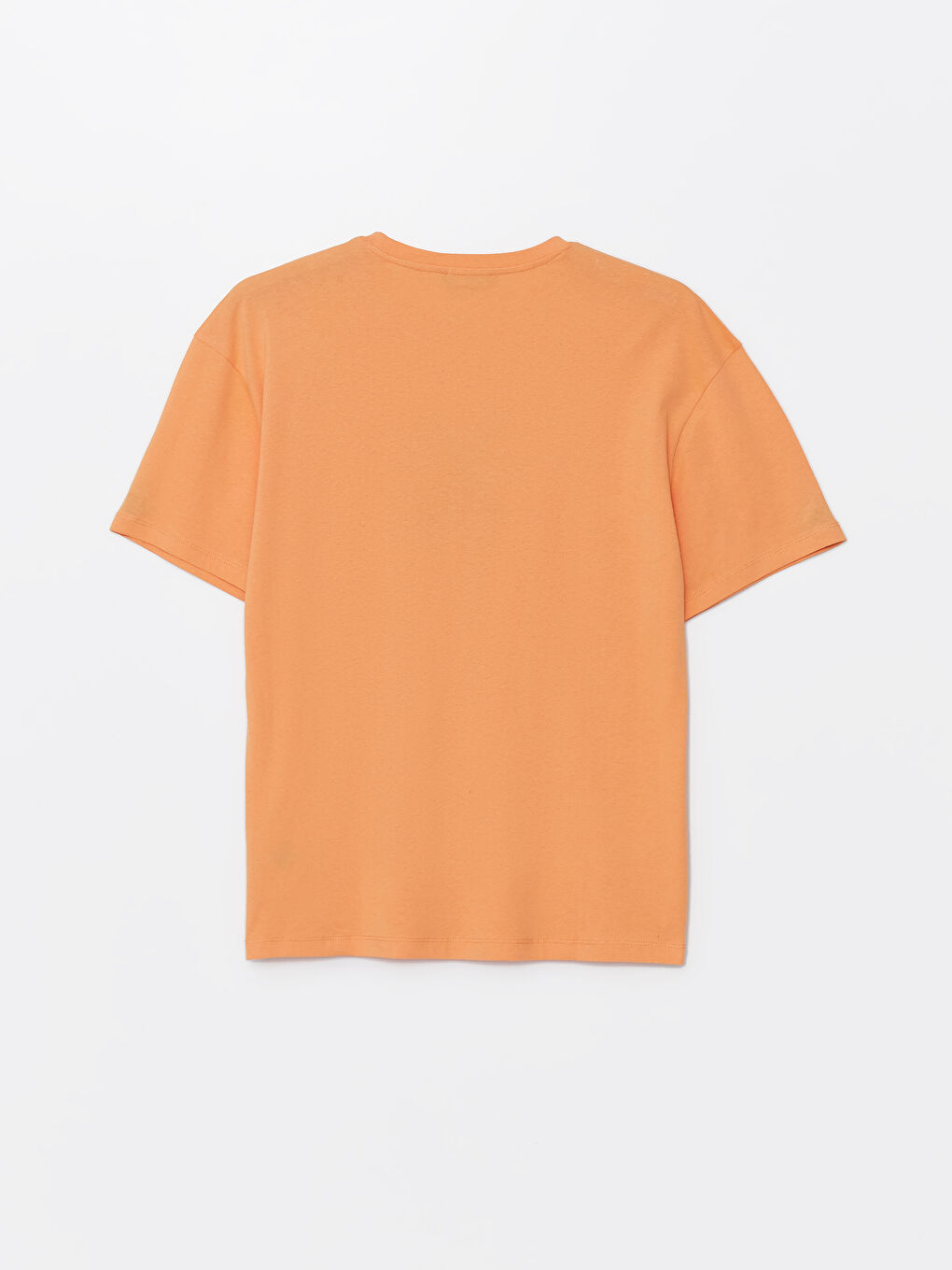 Crew Neck Short Sleeve Printed Combed Cotton Men's T-shirt -S4KV63Z8-FKL