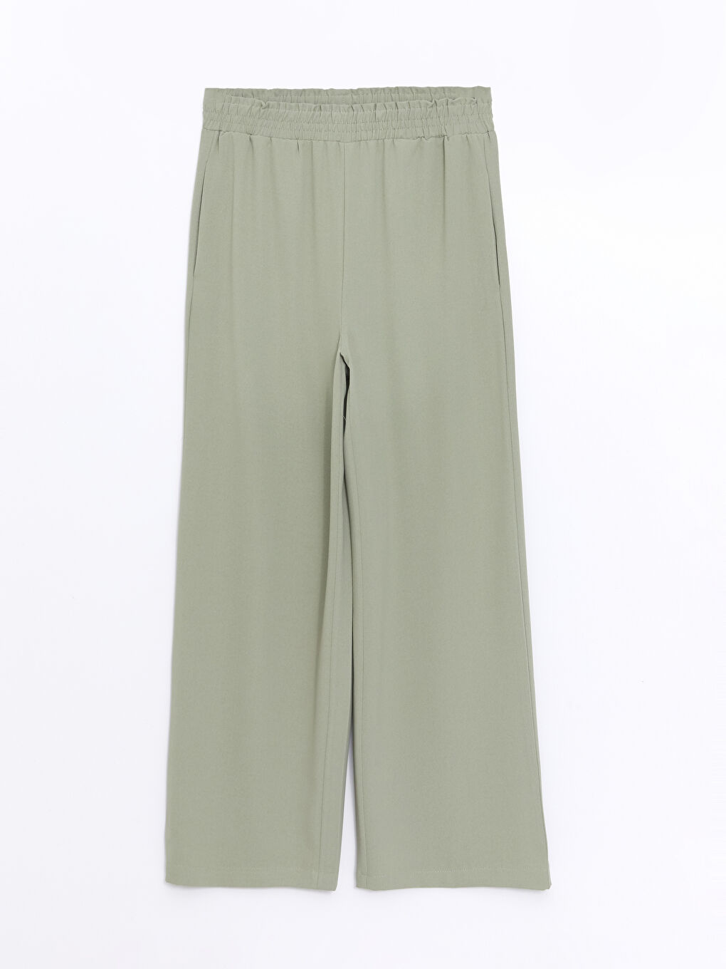 Carrot Cut Women Pants With Elastic Waist -S4KY47Z8-GUY
