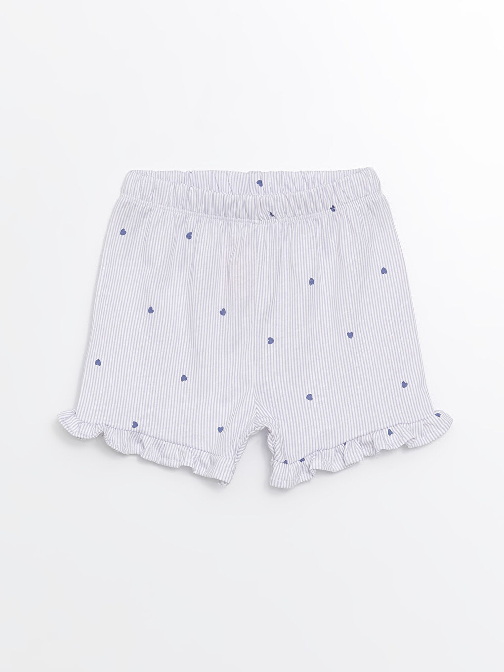 Polo Neck Baby Girl Shorts Pajama Set -S4KY96Z1-LRA