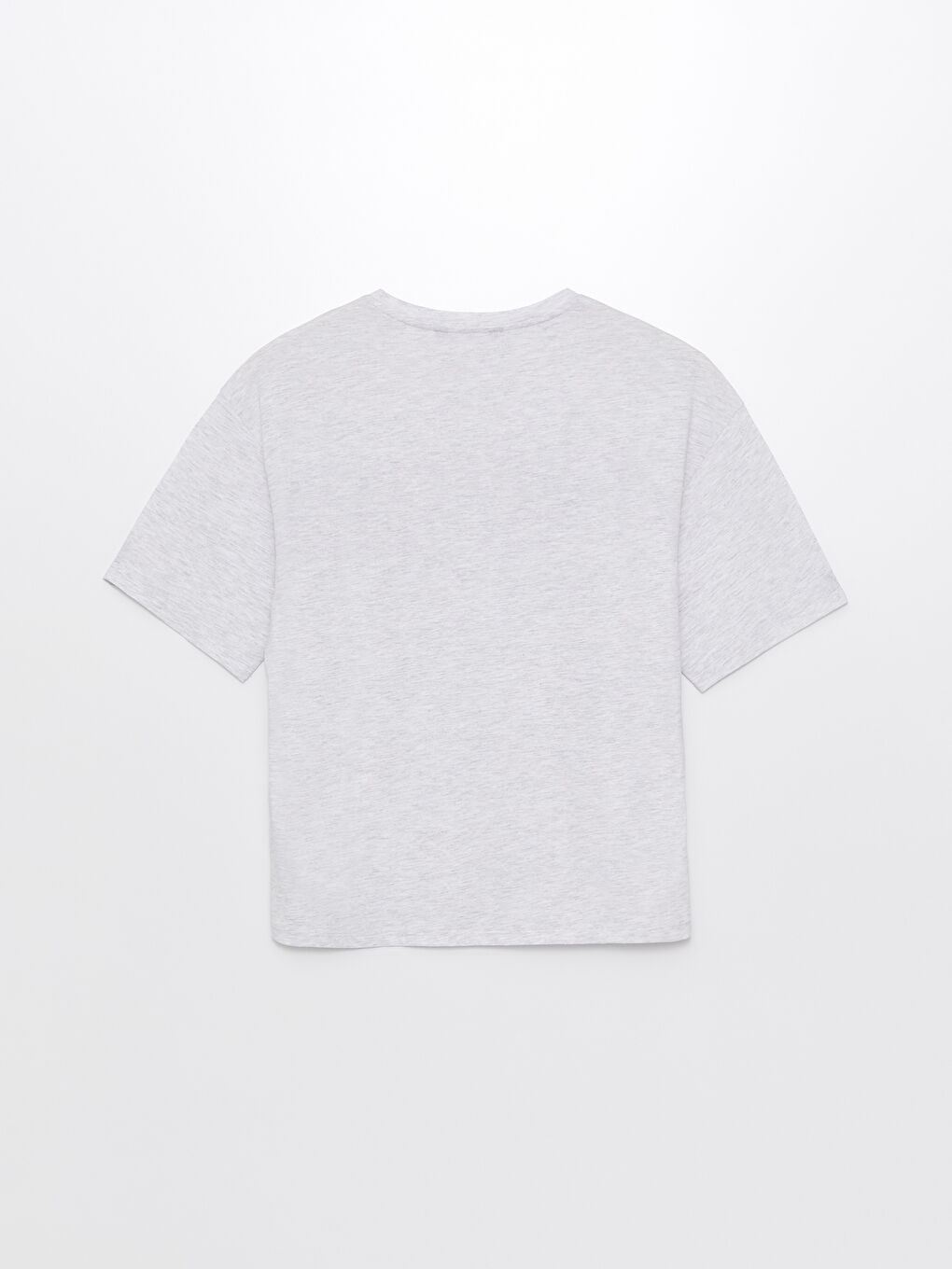 Crew Neck Printed Short Sleeve Oversized T-Shirt -S4L003Z8-YGG